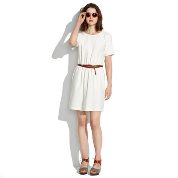 Madewell Scenic View Scallop Dress - S - Picture 2 of 4